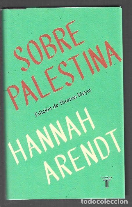 Libros: SOBRE PALESTINA - ARENDT, HANNAH - Foto 1
