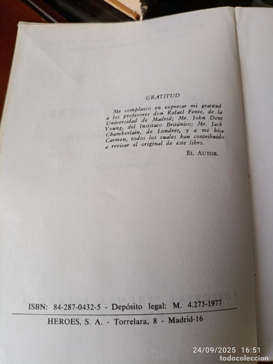 Libros: Estructuras b&aacute;sicas de la lengua inglesa - Foto 2