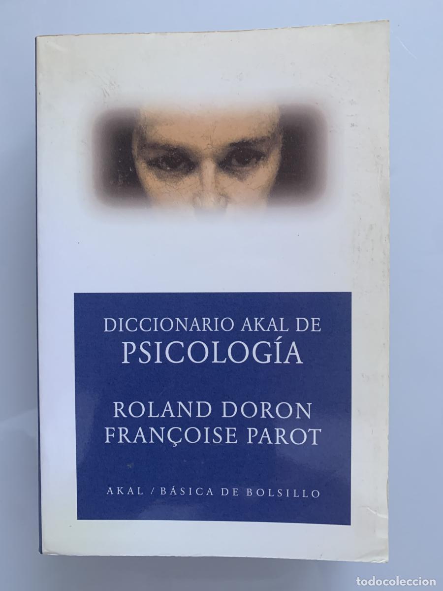 Libros: DICCIONARIO AKAL DE PSICOLOG&Iacute;A - Roland Doron y Fran&ccedil;oise Parot