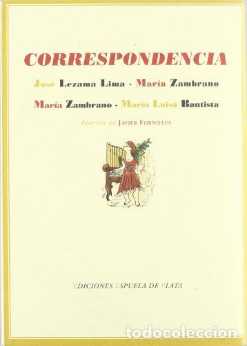 Libros: Correspondencia entre Jos&eacute; Lezama Lima y Mar&iacute;a Zambrano y entre Mar&iacute;a Zambrano y Mar&iacute;a Luisa Bautist