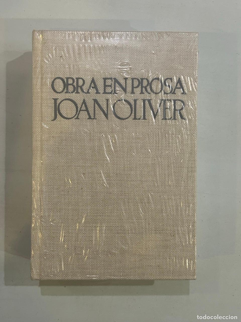 Libros: Joan Oliver - Obra en prosa - Foto 1