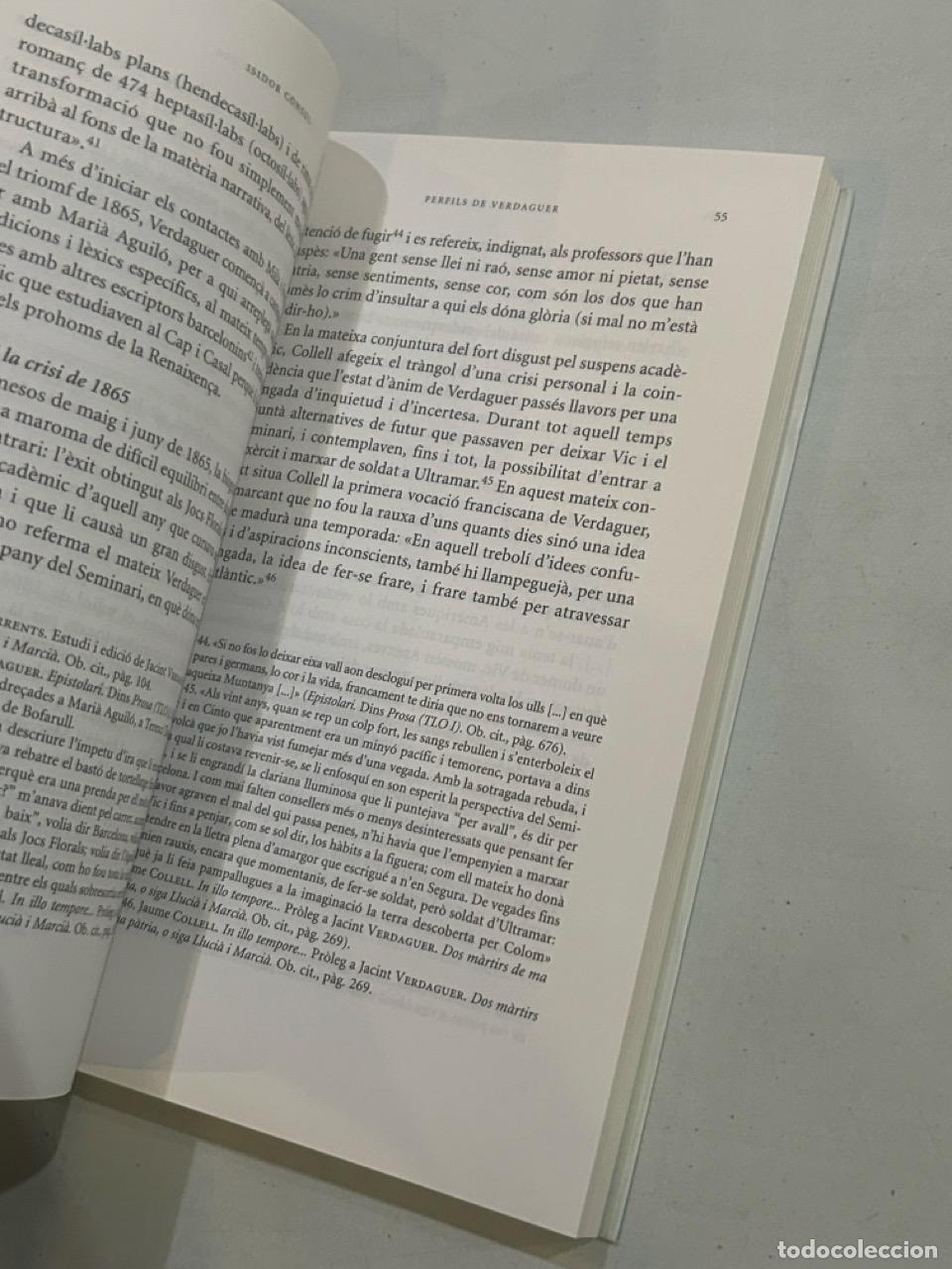 Libros: Isidor C&ograve;nsul - Perfils de Verdaguer - Foto 2