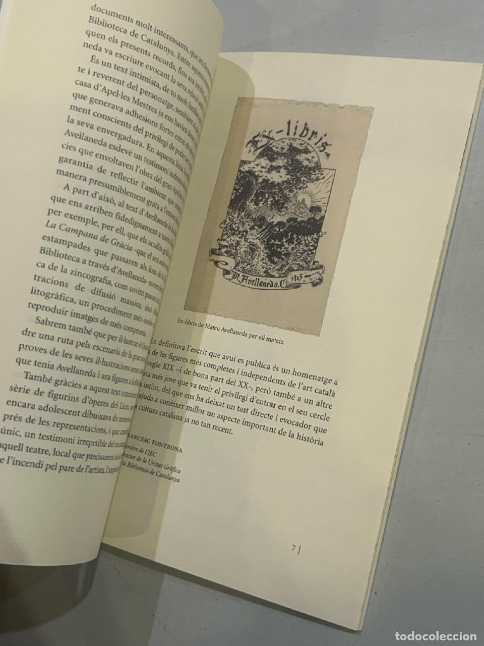 Libros: Mateu Avellaneda - La meva col&middot;lecci&oacute; Apel&middot;les Mestres - Foto 2