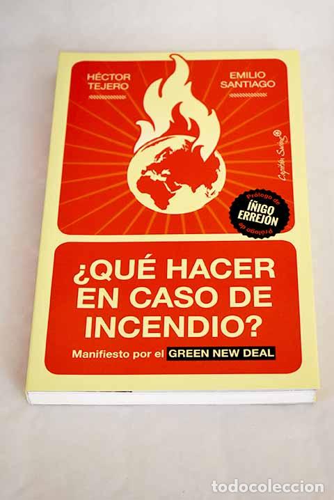 Libros: &iquest;Qu&eacute; hacer en caso de incendio?.- Tejero, H&eacute;ctor - Foto 1