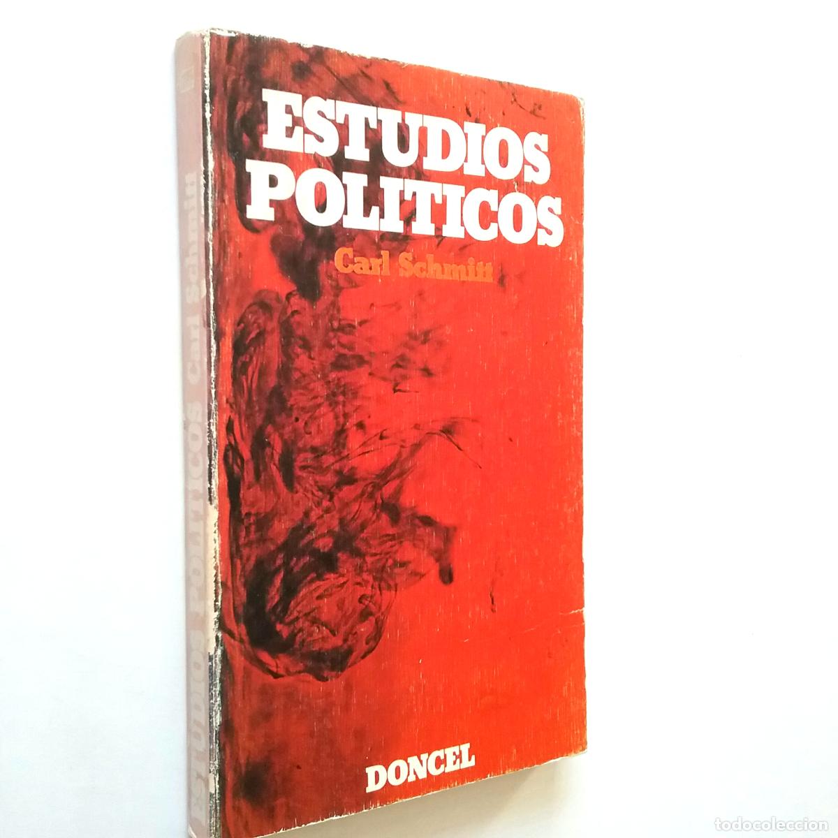 Libros: Carl Schmitt - Estudios pol&iacute;ticos - Foto 1