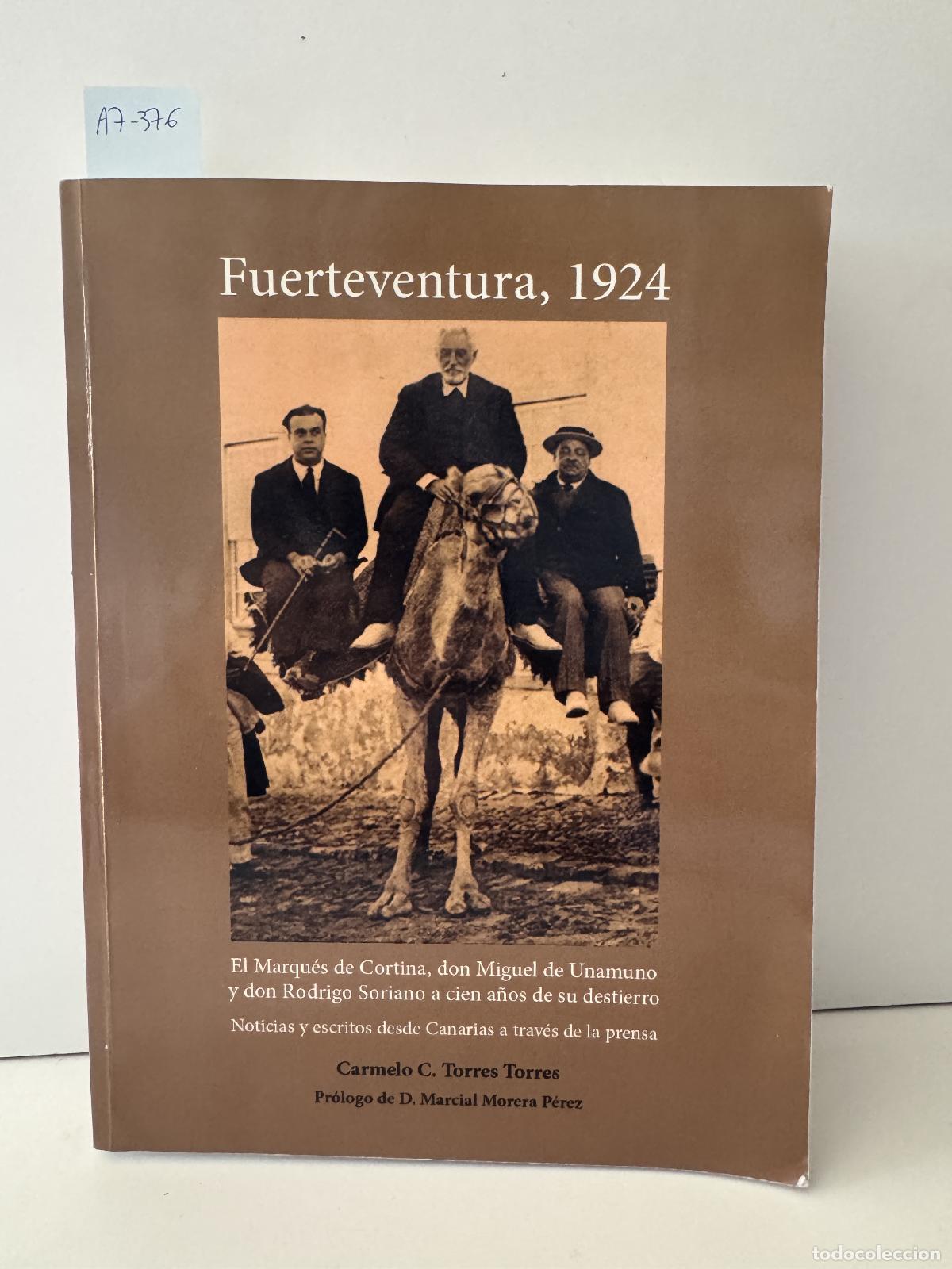 Libros: TORRES TORRES, Carmelo C. - Fuerteventura, 1924.