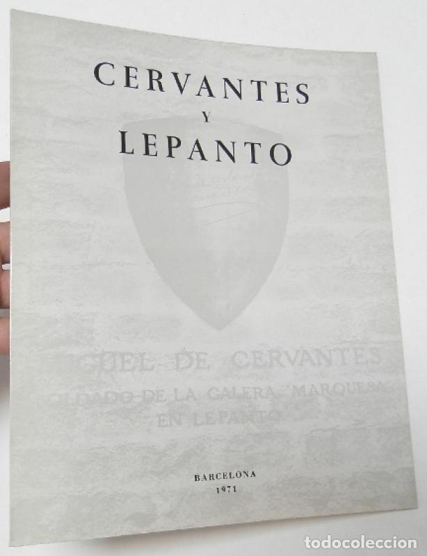 Libros: Cervantes y Lepanto - Jos&eacute; Manuel Y Alberto Blecua (comp.)