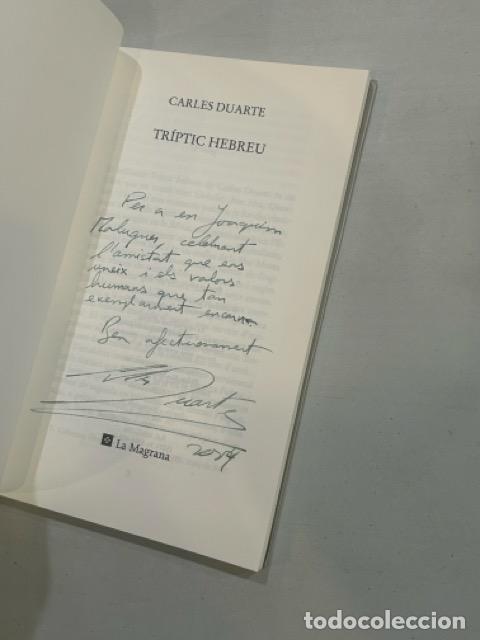 Libros: Carles Duarte - Tr&iacute;ptic hebreu - Foto 2