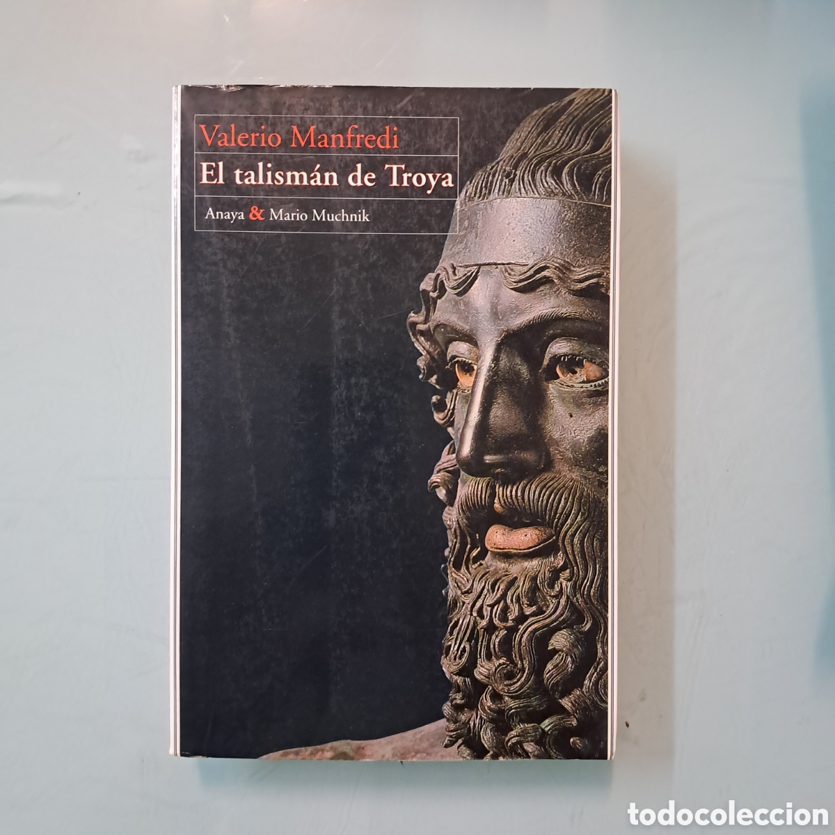 Libros: Valerio Manfredi, El talisman de Troya, Muchnik - Foto 1