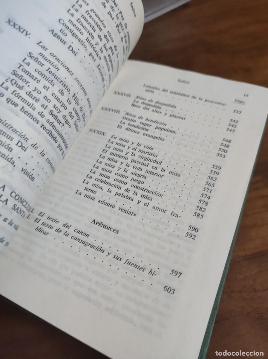 Libros: MEDITACIONES SOBRE LA MISA. THEODOR SCHNITZLER. EDITORIAL HERDER - Foto 4