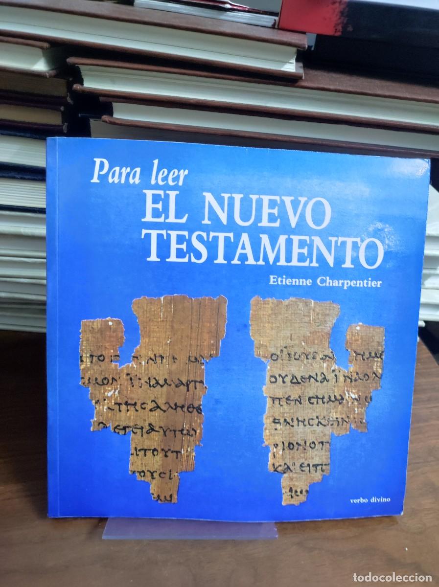 Libros: PARA LEER EL NUEVO TESTAMENTO ETIENNE CHARPENTIER - Foto 1