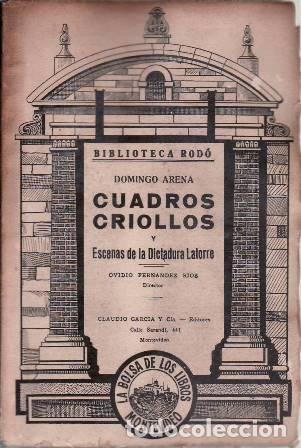Libros: ARENA, Domingo.- - Cuadros criollos. - Foto 1