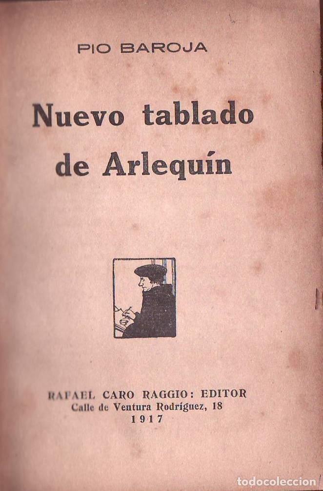 Libros: BAROJA, P&iacute;o.- - Nuevo tablado de arlequ&iacute;n. - Foto 1