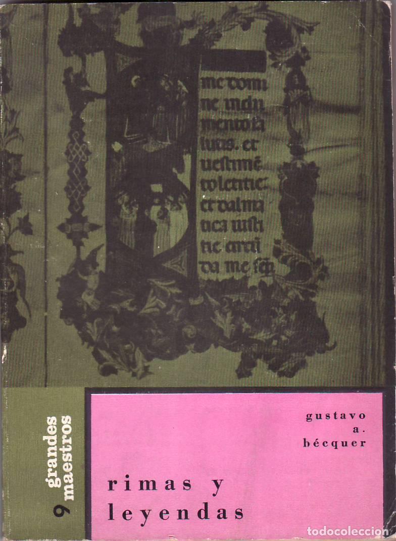 Libros: BECQUER, Gustavo Adolfo.- - Rimas y leyendas. - Foto 1