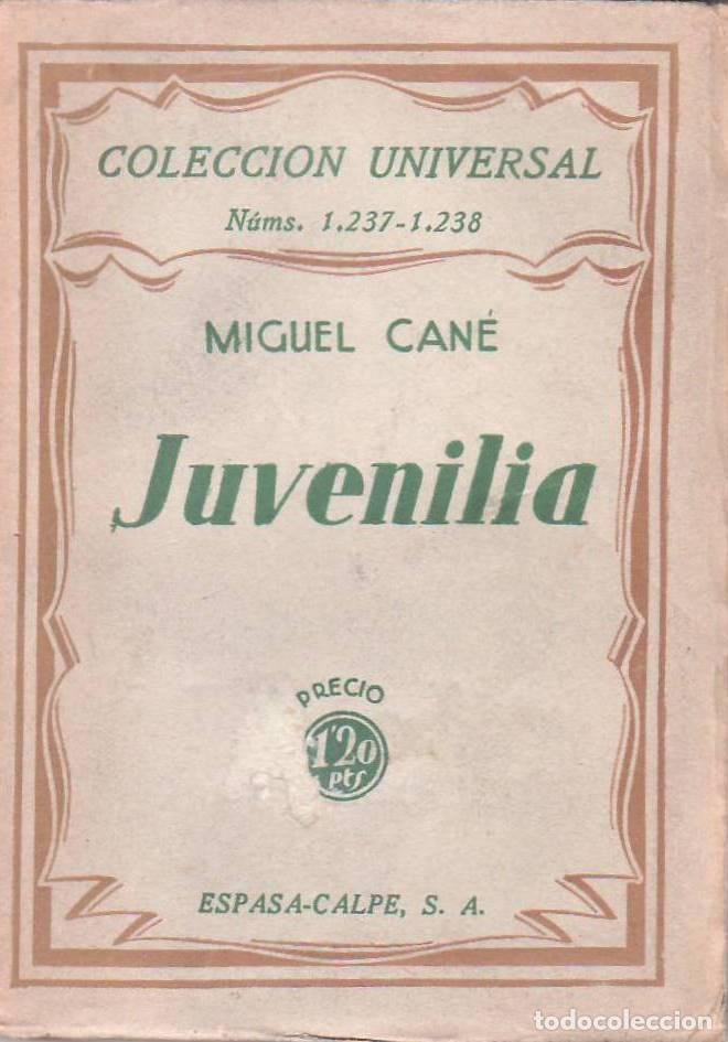 Libros: CANE, Miguel.- - Juvenilia. - Foto 1