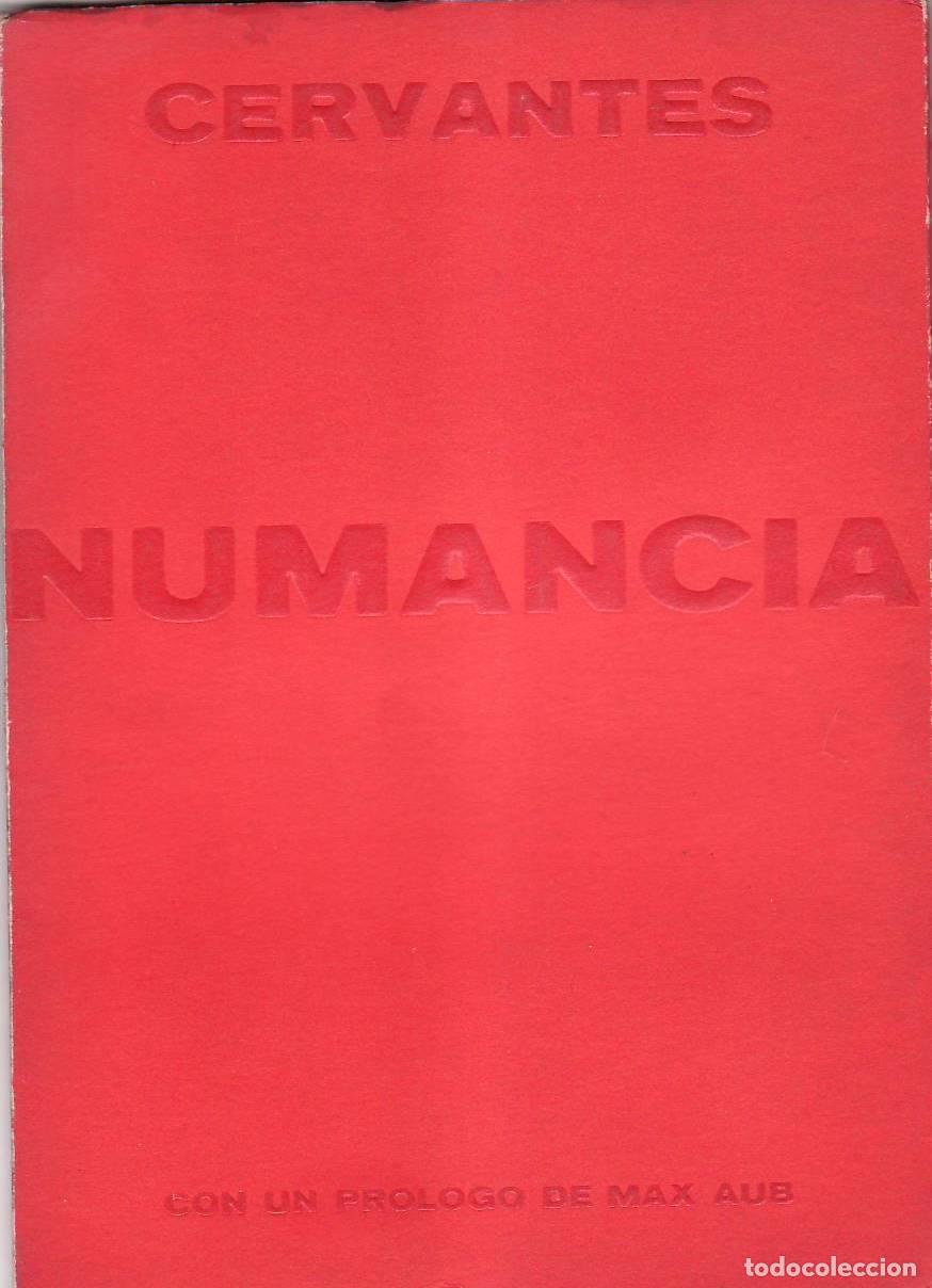 Libros: CERVANTES, Miguel de.- - Numancia. Con un pr&oacute;logo de Max Aub. - Foto 1