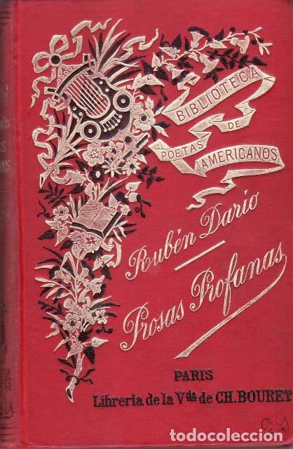 Libros: DARIO, Rub&eacute;n.- - Prosas profanas y otros poemas. - Foto 1