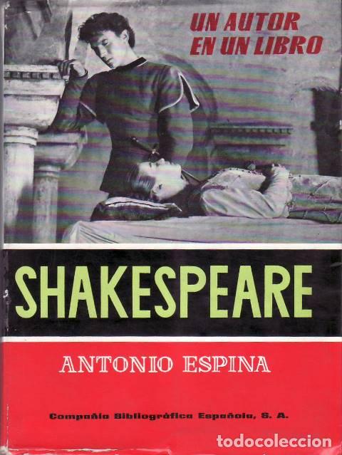 Libros: ESPINA, Antonio.- - Shakespeare. - Foto 1