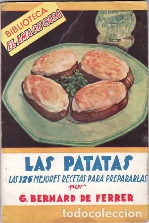 Libros: FERRER, G. Bernard de.- - Las patatas. - Foto 1