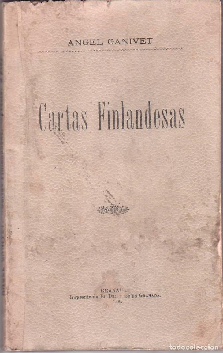 Libros: GANIVET, Angel.- - Cartas finlandesas. - Foto 1
