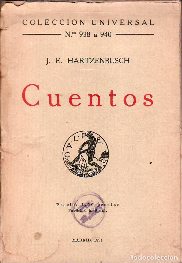 Libros: HARTZENBUSCH, J. E.- - Cuentos. - Foto 1