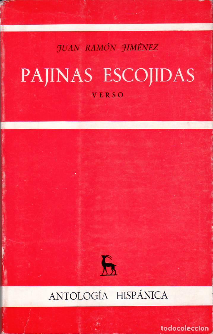 Libros: JIMENEZ, Juan Ram&oacute;n.- - P&aacute;jinas escogidas (Verso). - Foto 1