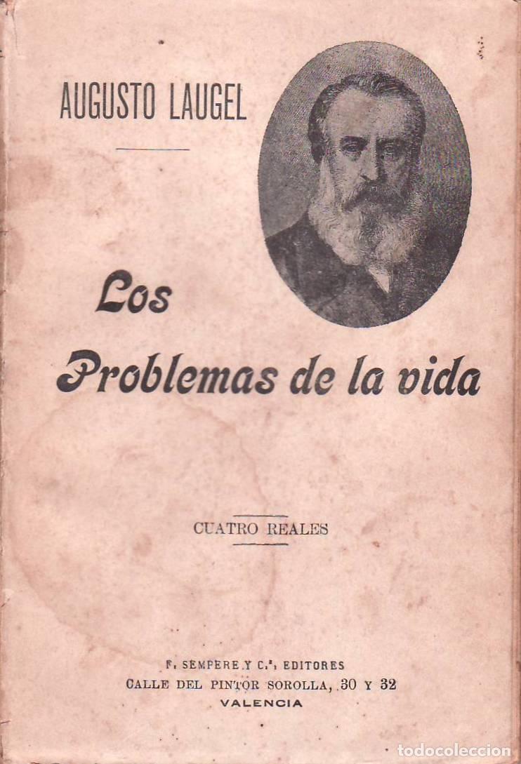 Libros: LAUGEL, Augusto.- - Los problemas de la vida. Traducci&oacute;n de Eusebio Heras. - Foto 1