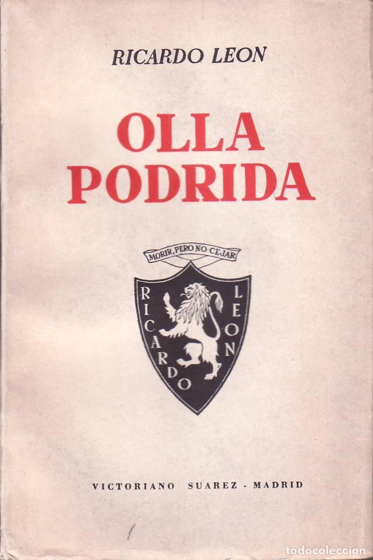 Libros: LEON, Ricardo.- - Olla podrida (Cuentos de anta&ntilde;o y hoga&ntilde;o). - Foto 1