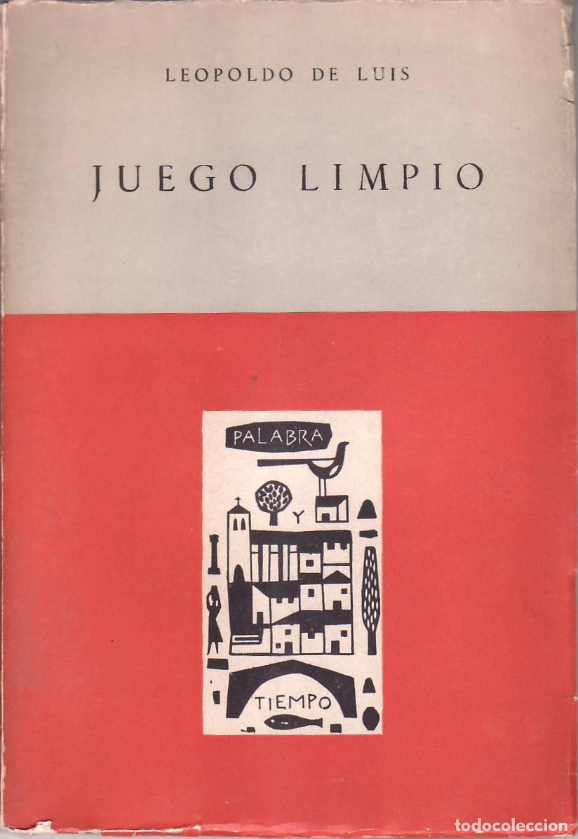 Libros: LUIS, Leopoldo de.- - Juego limpio. - Foto 1