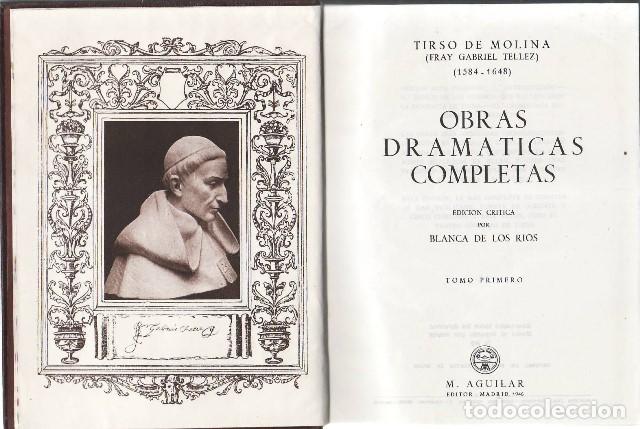 Libros: MOLINA, Tirso de.- - Obras dram&aacute;ticas completas. - Foto 1