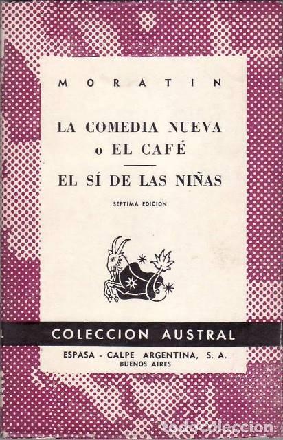 Libros: MORATIN.- - La comedia nueva o El caf&eacute;. El s&iacute; de las ni&ntilde;as. - Foto 1