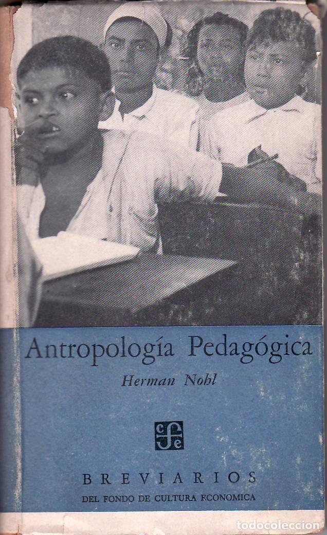 Libros: NOHL, Herman.- - Antropolog&iacute;a pedag&oacute;gica. - Foto 1