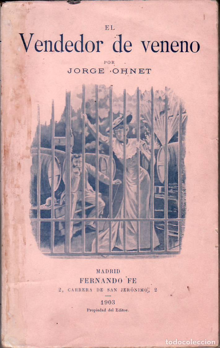 Libros: OHNET, Jorge.- - El vendedor de veneno. - Foto 1