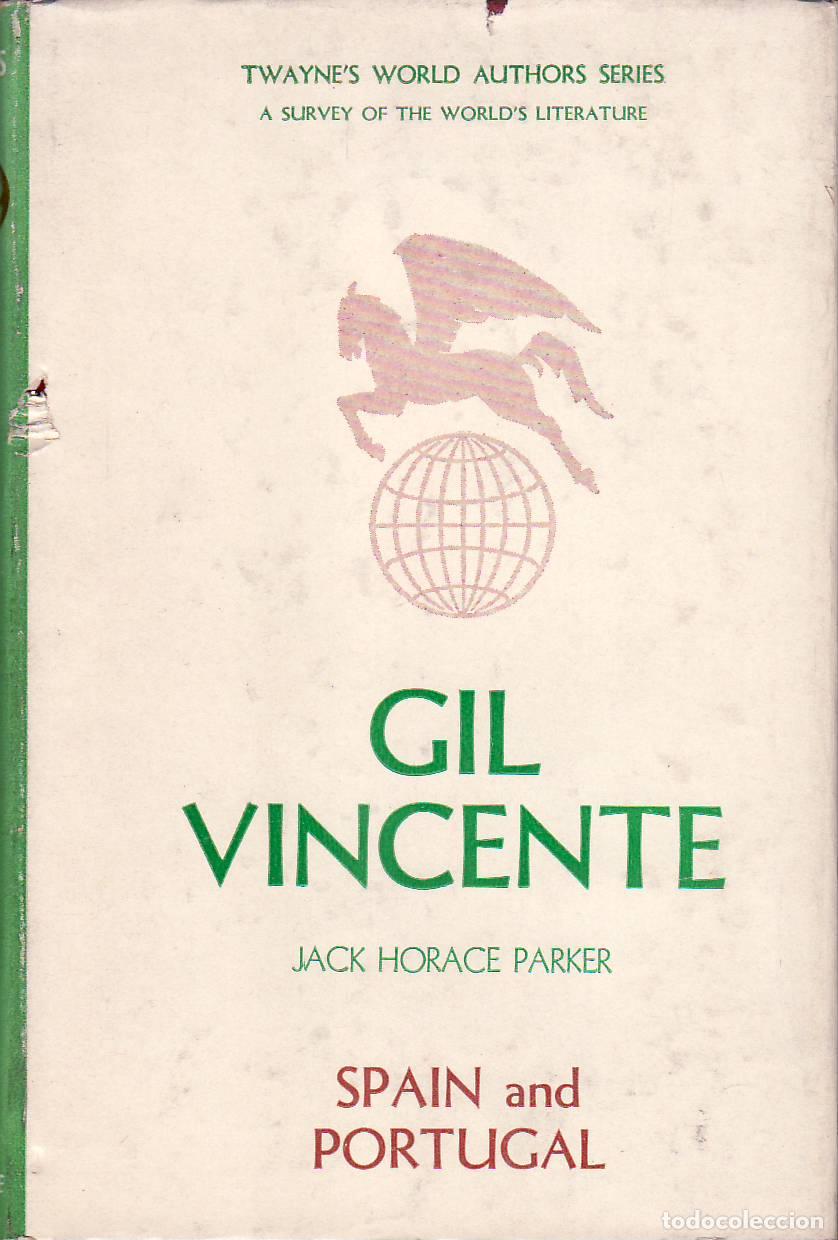 Libros: PARKER, Jack Horace.- - Gil Vicente. Texto en ingl&eacute;s. - Foto 1