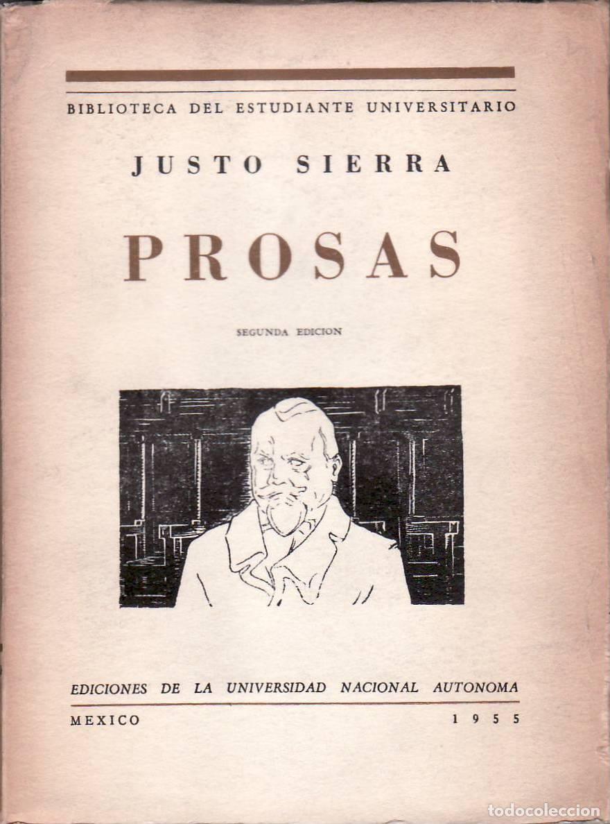 Libros: SIERRA, Justo.- - Prosas. - Foto 1