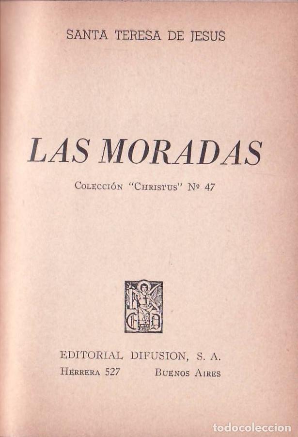 Libros: TERESA DE JESUS, Santa.- - Las Moradas. - Foto 1