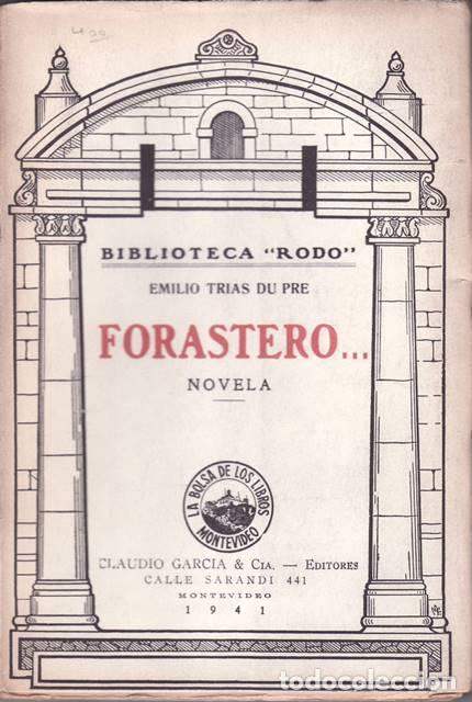 Libros: TRIAS DU PRE, Emilio.- - Forastero. - Foto 1