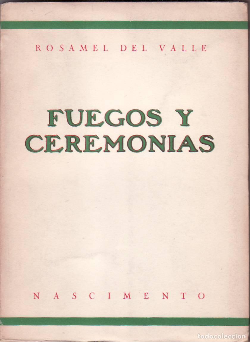 Libros: VALLE, Rosamel de.- - Fuegos y ceremonias. - Foto 1