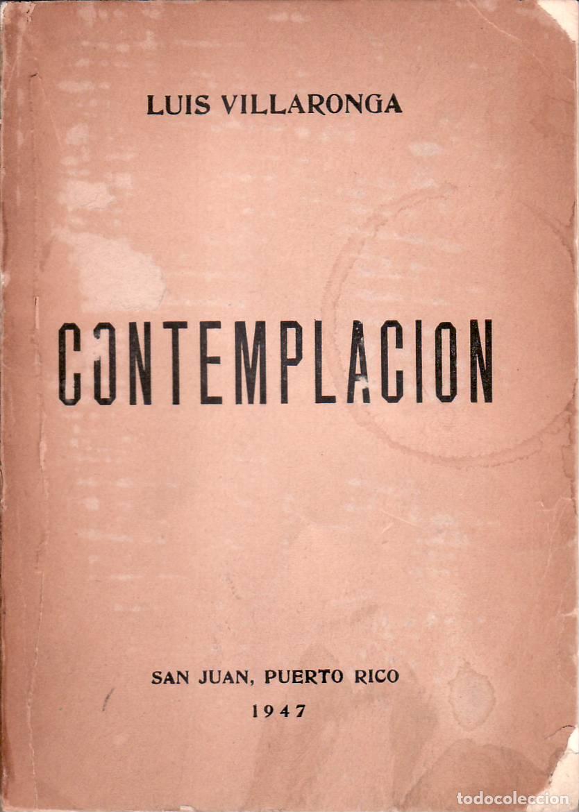 Libros: VILLARONGA, Luis.- - Contemplaci&oacute;n. - Foto 1