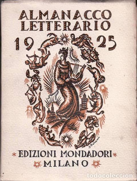 Libros: ALMANACCO LETTERARIO 1925.- - Foto 1
