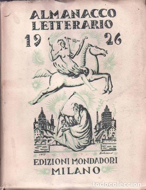 Libros: ALMANACCO LETTERARIO 1926.- - Foto 1