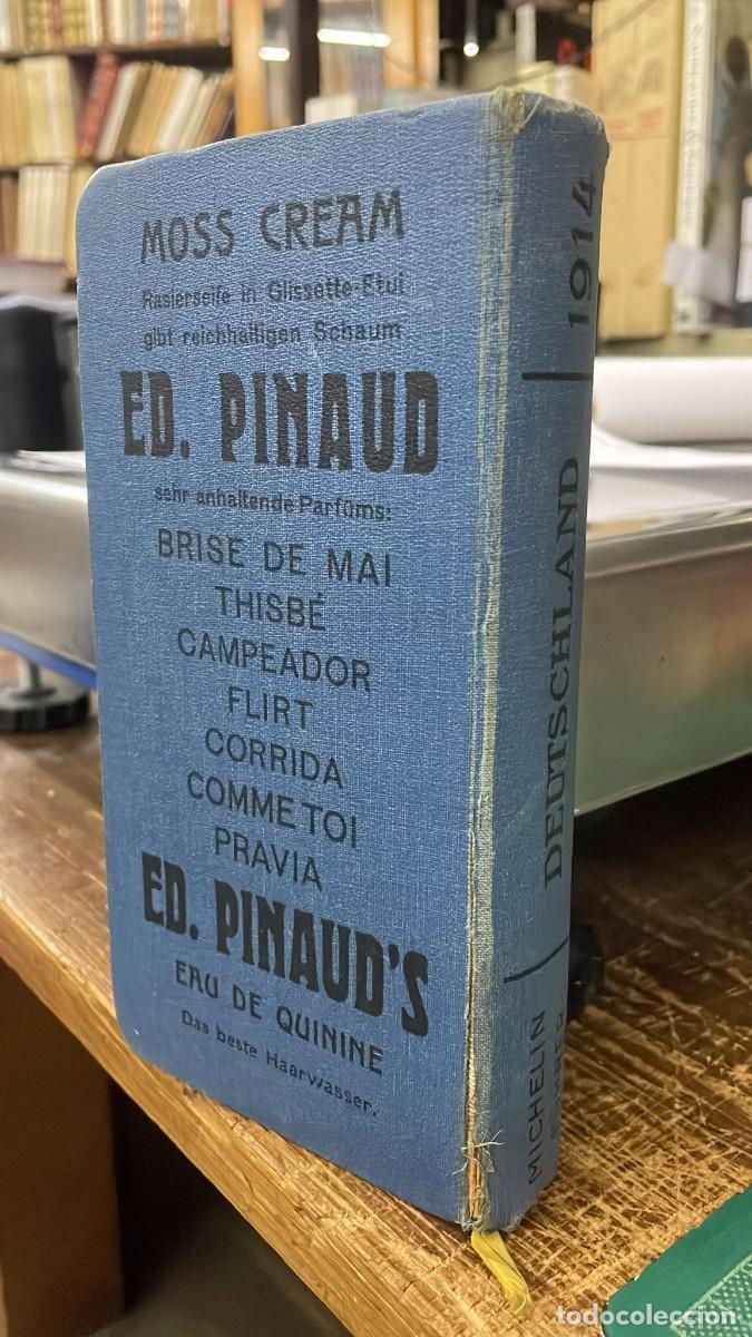 Libros: MICHELIN F&Uuml;HRER DEUTSCHLAND, 1914. - Foto 4