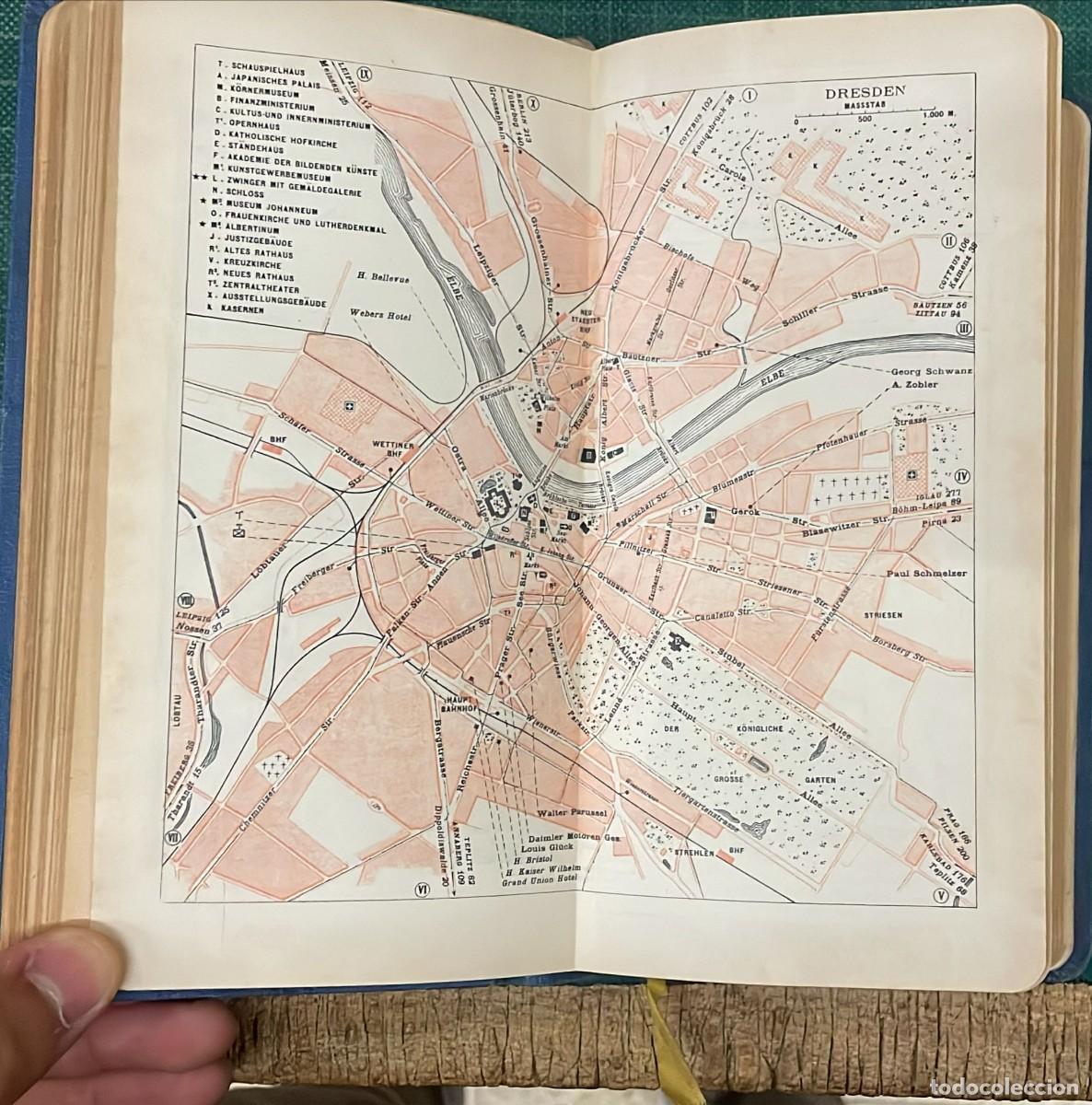 Libros: MICHELIN F&Uuml;HRER DEUTSCHLAND, 1914. - Foto 5