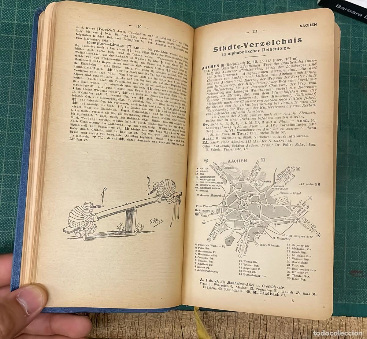Libros: MICHELIN F&Uuml;HRER DEUTSCHLAND, 1914. - Foto 6