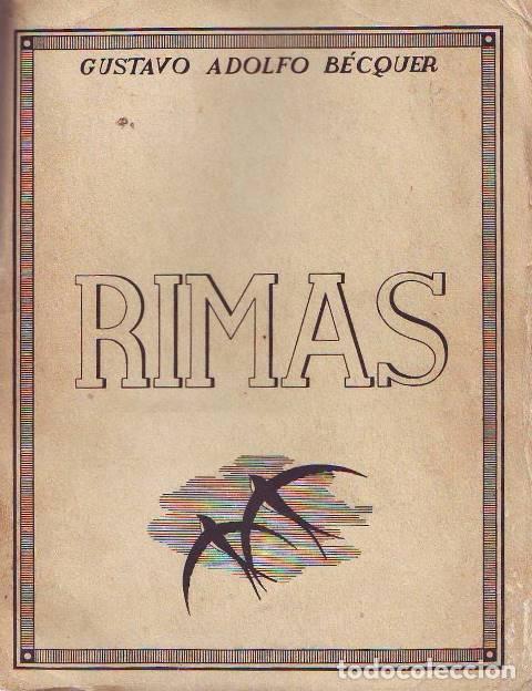 Libros: BECQUER, Gustavo Adolfo.- - Rimas. Introducci&oacute;n de A. Ram&iacute;rez Tom&eacute;. - Foto 1
