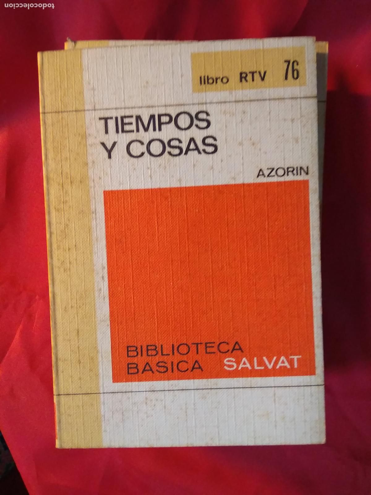Libros: Tiempos y cosas. Azorin L.16184-1846 - Foto 1