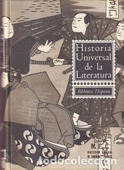 Libros: Historia universal de la literatura - Ram&oacute;n D. Per&eacute;s - Foto 1
