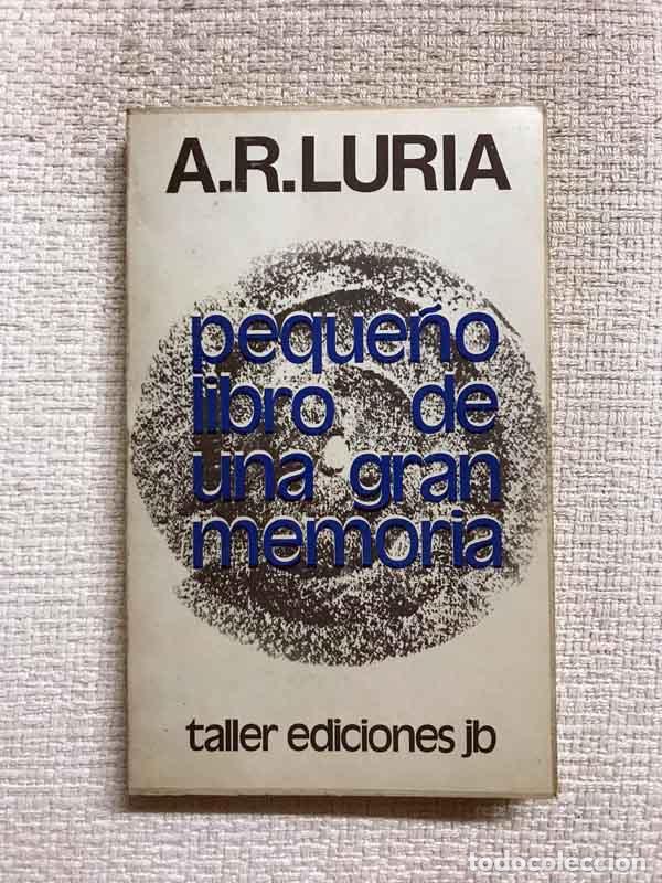Libros: Peque&ntilde;o libro de una gran memoria - A.R. Luria - Foto 1
