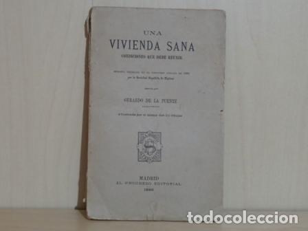 Livres: UNA VIVIENDA SANA - Condiciones que debe reunir - Puente, Gerardo de la