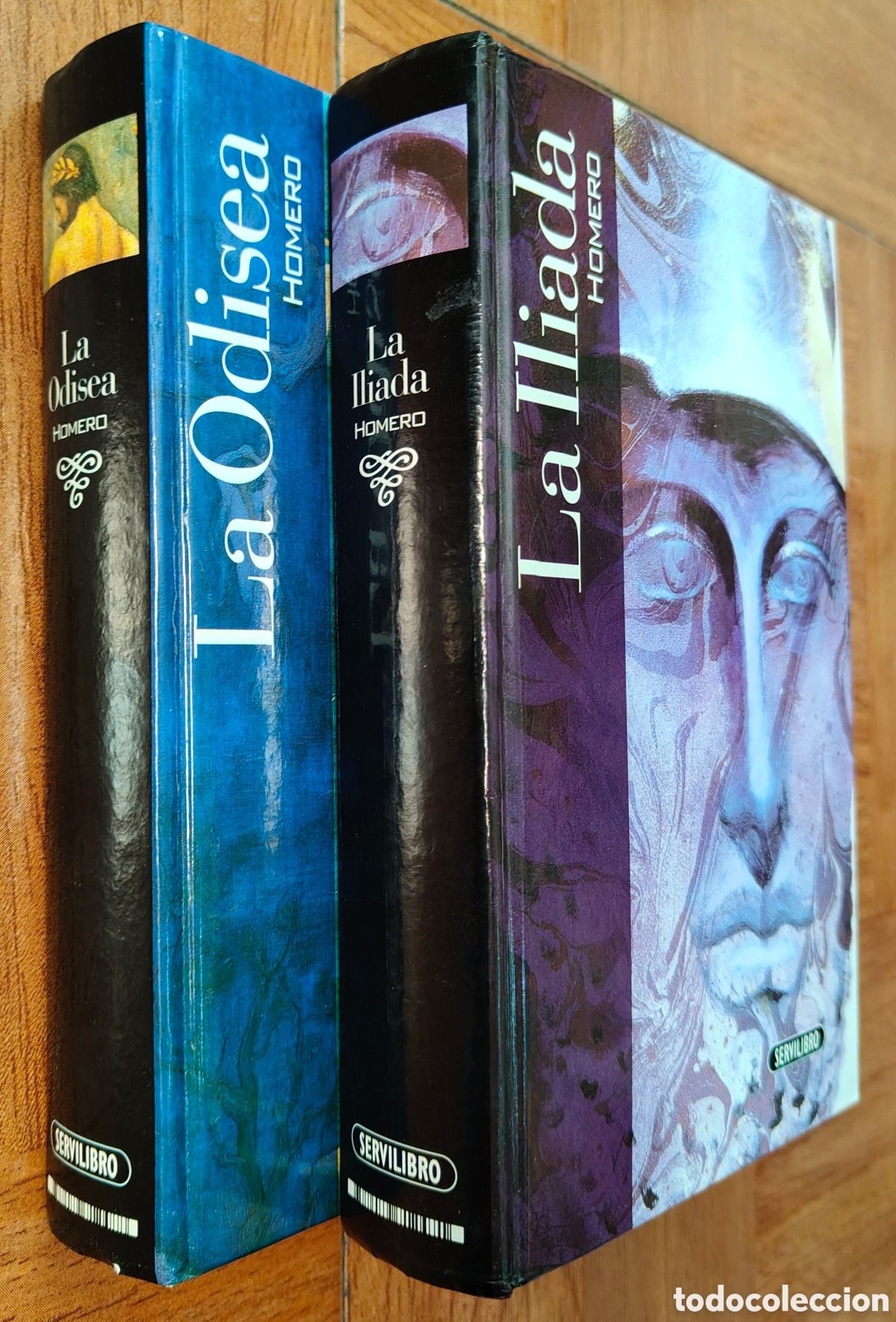 Libros: La Odisea / La Iliada � 2 Tomos � Servilibro - Homero - Foto 2
